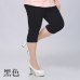 Good Quality Extra Large Size Women Capris Pants Super Stretch Summer Candy Color Plus Size Female Elastic Pants Calf length 6XL