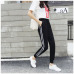 Long Leisure Pants Women Bottoms Autumn Spring Female Clothes Double Striped Jogger Haren Pants Sweatpants Sportswear Trousers