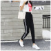 Long Leisure Pants Women Bottoms Autumn Spring Female Clothes Double Striped Jogger Haren Pants Sweatpants Sportswear Trousers