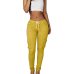 NIBESSER 2019 Spring Lace Up Waist Casual Women Pants Solid Pencil Pants Multi-Pockets Plus Size Straight Slim Fit Trousers