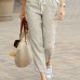 NIBESSER Women Casual Harem Pant Loose Trousers Women Elastic High Waist Casual Pants Office OL women's pants 2019 Summer