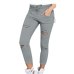 New 2019 Skinny Jeans Women Denim Pants Holes Destroyed Knee Pencil Pants Casual Trousers Black White Stretch Ripped Jeans