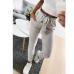 New 2019 fashion winter women suede pants style ladies Leather bottoms female trouser Casual pencil pants high waist trousers