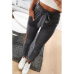 New 2019 fashion winter women suede pants style ladies Leather bottoms female trouser Casual pencil pants high waist trousers