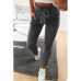 New 2019 fashion winter women suede pants style ladies Leather bottoms female trouser Casual pencil pants high waist trousers