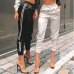 New  Women Fashion Casual Comfy Fitness Pants Running Gym Sport High Waist Jogging Pants Trousers