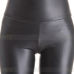 Sexy Women Faux Leather Pants Matt look Pant high waist Stretch Black leather Slim pants leggings