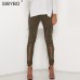 Sibybo Suede Bodycon Bandage Pants Women 2018 Autumn Winter Legging Sexy Slim Club Party Trousers Women Ladies Pencil Pants