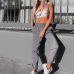 Unif Women Sweatpant flash Reflective Pants Joggers Hip Hop Dance Show Party Night Jogger Baggy Trousers Plus Size 3xl