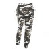 Weekeep Women High Waist Camouflage Pants Fashion Pantalon Femme Trouser Ankle-Length Sweatpants Cotton Streetwear Camo Pants