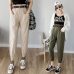 Women pants 2019 spring summer fashion female solid high waist loose harem pant pencil trousers casual cargo pants streetwear