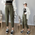 Women pants 2019 spring summer fashion female solid high waist loose harem pant pencil trousers casual cargo pants streetwear