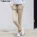 streetwear Harem pants capri trousers women linen leggings summer 2019 lady casual plus size stretch long slim pantalon femme