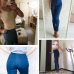 1894 Youaxon Women`s Brand New High Street Blue High Waist Skinny Denim Pants Jeans For Women Jean Free Shipping