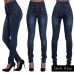 2016 New Arrival Wholesale Woman Denim Pencil Pants Top Brand Stretch Jeans High Waist Pants Women High Waist Jeans