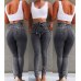 2019 summer new high waist jeans ladies street strap jeans 5XL jeans ladies pencil pants tight jeans ladies jeans mom jeans