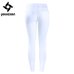 2067 Youaxon Women`s Distressed Curvy White Mid High Waist Stretch Denim Pants Ripped Skinny Jeans For Woman Jean