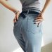 Denim jeans women Europe and the new Dongyu Zhou with retro waisted Jean Haren pants jeans