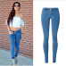 High Street Push Up black Denim Pants Mujer Low Waist Skinny Pencil Pants Femme Fashion Super Stretch Slim Soft Comfort Jeans