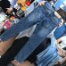 High Waist Boyfriend Jeans Women Fashion Jeans Ladies Denim Ankle Length Harem Pants Casual Forking Jeans Plus Size