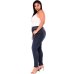 High Waist Jeans Femme Women 5XL 6XL 7XL  Plus Size Leggings Blue Denim Skinny Jeans Pencil Pants Stretch Bodycon Slim Trousers