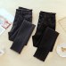 High Waist Ripped Skinny Pencil Jeans Woman Plus Size Gray Black Mom Stretch jeans Ladies women jeans pants Denim jeans mujer