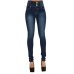 JRNNORV Dropshipping USA Warehouse Women Denim Pencil Pants Top Brand Stretch Jeans High Waist Pants Women High Waist Jeans 0060