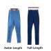 Jeans Woman autumn summer  High Waist Plus Size Stretch full Length  Skinny Slim denim Pants for women 4XL 5XL 6XL