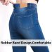 Jeans for Women mom Jeans  High Waist Jeans Woman High Elastic plus size Stretch Jeans female washed denim skinny pencil pants