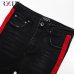 RZIV jeans woman casual stretch denim solid color stitching waist black jeans and skinny jeans trouser