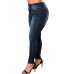 Romacci Women 5XL Plus Size Jeans Feminino Casual Push Up Denim Jeans Strech High Waist Skinny Pants Slim Fit Bodycon Trousers