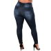 Romacci Women 5XL Plus Size Jeans Feminino Casual Push Up Denim Jeans Strech High Waist Skinny Pants Slim Fit Bodycon Trousers