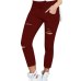 S-4XL Women Skinny Jeans Girls Pants Holes Knees Pencil Pants Casual Pants Black White Elastic Shredded Jeans