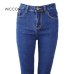 Slim Jeans For Women Skinny High Waist Jeans Woman Blue Denim Pencil Pants Stretch Waist Women Jeans Black Pants Calca Feminina