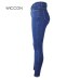 Slim Jeans For Women Skinny High Waist Jeans Woman Blue Denim Pencil Pants Stretch Waist Women Jeans Black Pants Calca Feminina