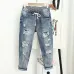 Summer Ripped Boyfriend Jeans For Women Fashion Loose Vintage High Waist Jeans Plus Size Jeans 5XL Pantalones Mujer Vaqueros Q58