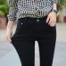 Tataria Skinny Slim Jeans For Women Vintage Style Black Women's Jeans Female Denim Pencil Pants Stretch Korean Jeans For Woman