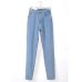 Vintage high waist jeans woman 2019 skinny black blue mom boyfriend jeans for women denim pants female trousers streetwear