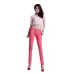 Whole cotton Seven colors pinkycolor Elastic force Pencil pants high waist jeans woman skinny women jeans mujer jean plus size