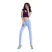 Whole cotton Seven colors pinkycolor Elastic force Pencil pants high waist jeans woman skinny women jeans mujer jean plus size