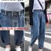 Women 2019 Mom Jeans Harem Jeans Casual Denim Pants Boyfriends Jeans Femme Trousers Ripped Jeans Vintage Retro