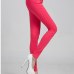 Women Jeans Cotton Pencil Leggings Skinny Jeans Mid Waist Woman Slim Fit Woman Full Length Candy Color