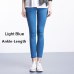 Women Jeans Plus Size Casual high  waist summer Autumn Pant Slim Stretch Cotton Denim Trousers for woman Blue black 4xl 5xl 6xl