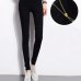 Women Plus Size High Waisted Trousers Skinny Pants Trousers Elastic Pencil Pants High Waist Pants