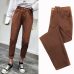 high waist jeans woman harem jeans Pink beige brown black plus size 32 mom pants jeans for women 2019 new spring elastic waist