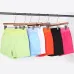 2017 European and American BF summer wind female candy color high waist linen shorts women loose elastic waist shorts plus size