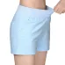2017 European and American BF summer wind female candy color high waist linen shorts women loose elastic waist shorts plus size