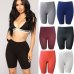 2019 NEW Fashionable Women Girls Student High Waist Jogging Sporty Short Pants Pure Color Casual Pants