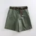 2019 Summer Leisure Thin Shorts for Women Loose Large Size Wide Leg Shorts with High Waist Female A-line Short Feminino 4 Colors