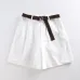 2019 Summer Leisure Thin Shorts for Women Loose Large Size Wide Leg Shorts with High Waist Female A-line Short Feminino 4 Colors